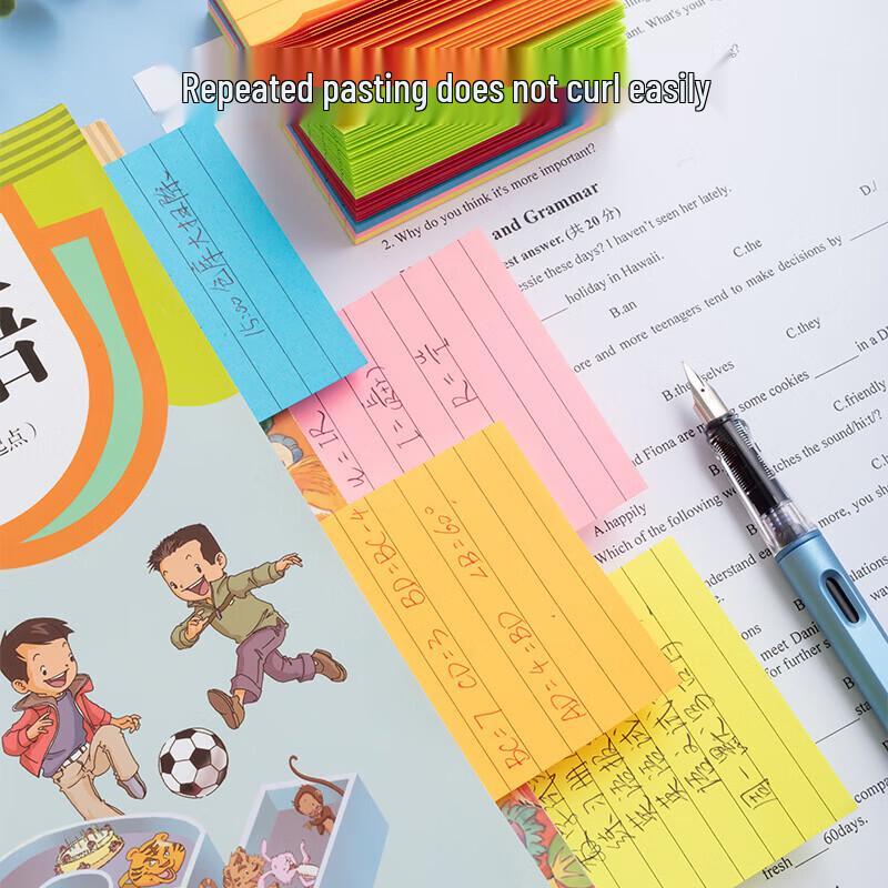 M&G 3x3 Fluorescent Self-Adhesive Sticky Notes