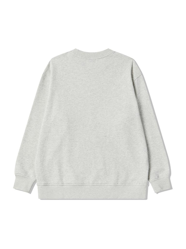 POLLUTION Graffiti Sweatshirt Oatmeal