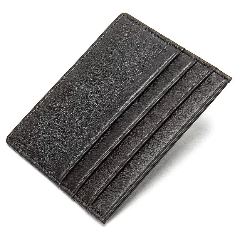 Portacarte Unisex in Vera Pelle