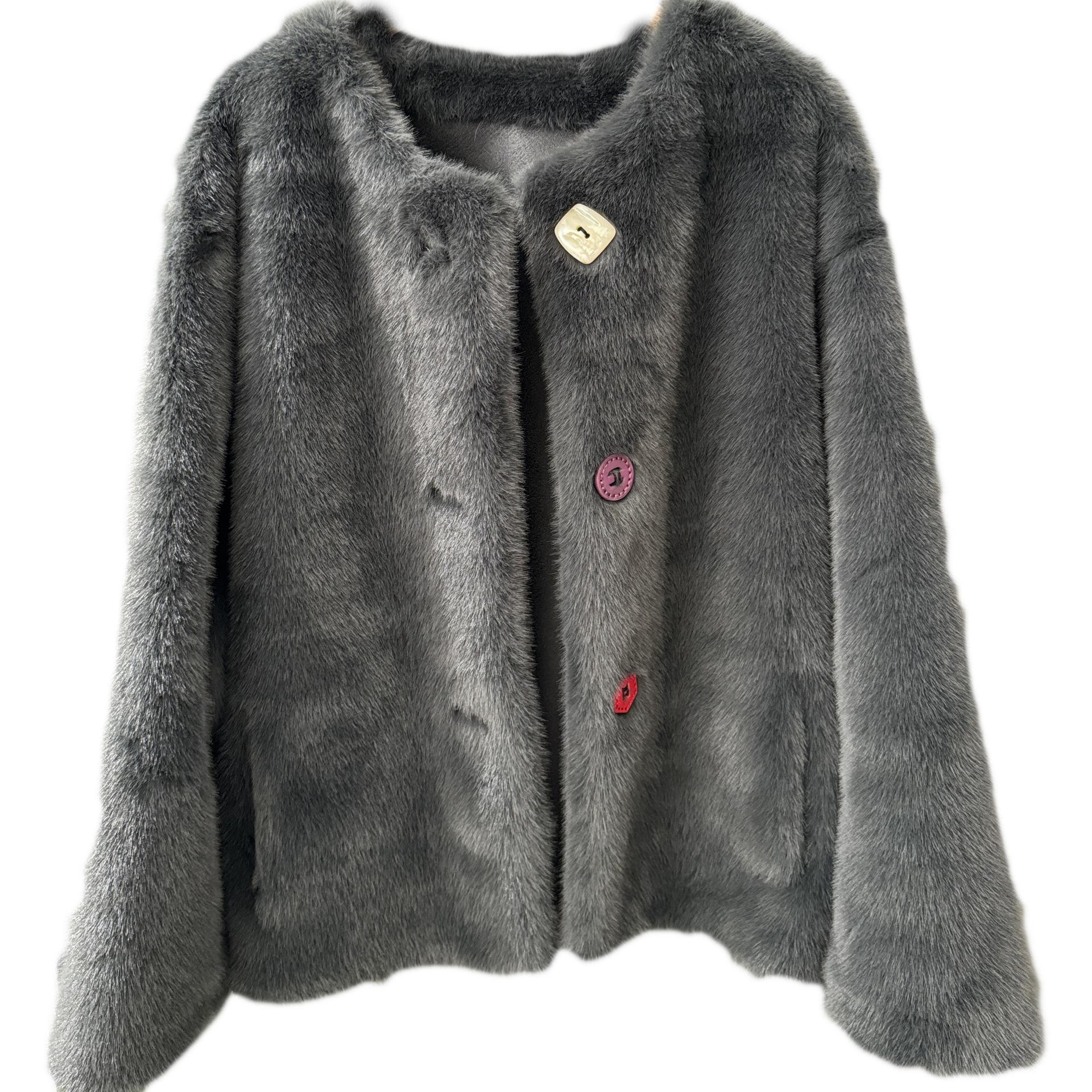 Новая Экологичная Шуба Меховая Средняя и Длинная Шуба Женская one size fits all — фото 6