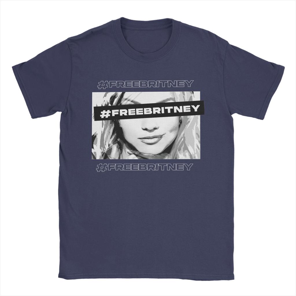 Free Britneys T Shirts Unisex Unisex 100 Cotton Humorous TShirt Round Collar Tees Short Sleeve Clothes Plus Size