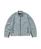 Libere Denim Biker Jacket / Bule