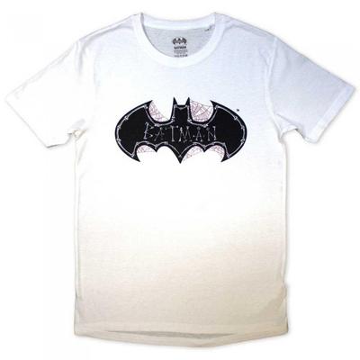 Batman Unisex täiskasvanute nahkhiirte pealuude ja ämblikuvõrkude T-särk