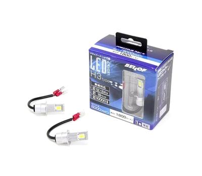 BELLOF Precious Ray R 6000K (H3) LED Head & Fog Bulbs