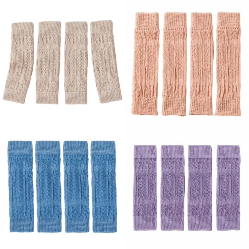 4Pcs Breathable Dog Elbow Cover Stretchy Pet Leg Warmer Comfortable Dog Knee Protector  Sports