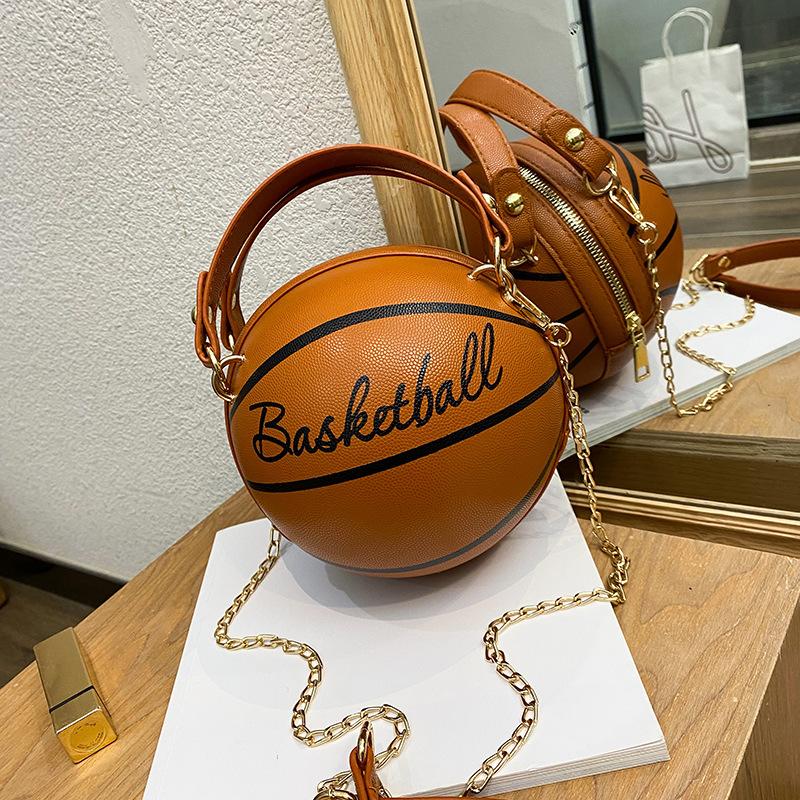 

Жіноча сумка на одне плече красива персональна баскетбольна сумка нова повсякденна корейська сумка маленька кругла сумка жіноча сумка
