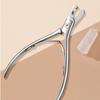 Stainless Steel Pet Nail Clippers Nonslip Handle Heavy Duty Cat Nail Trimmer Comfortable Grip Labor-saving Pet Grooming Tool
