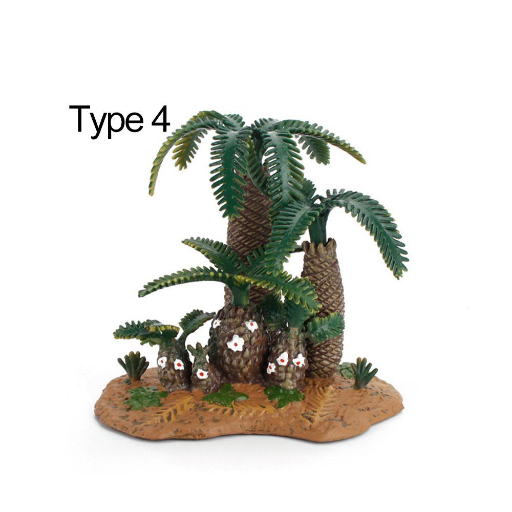 Layout Accessories Dollhouse Ornament Jurassic Period Plants Miniature Trees Bush Scene Model Fairy Garden Decoration