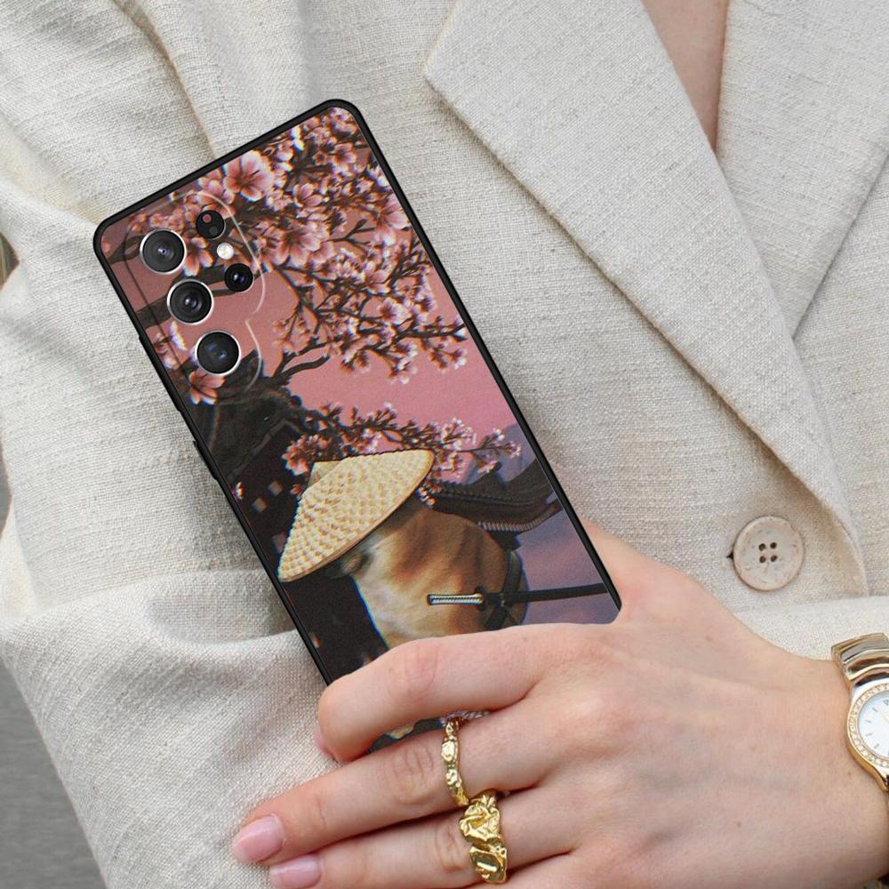 Doge Meme Kabosu Cell Phone Case for Samsung Galaxy S26 Ultra S25 S24 S23 S22 S21 S20 Note10 Cover
