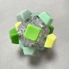 12 Keys Magic Ball Fidget Keychain Keys Button LED Keyboard Finger Keyboard Cap Keycap Pass The Time Clicker Adult Relief Stress