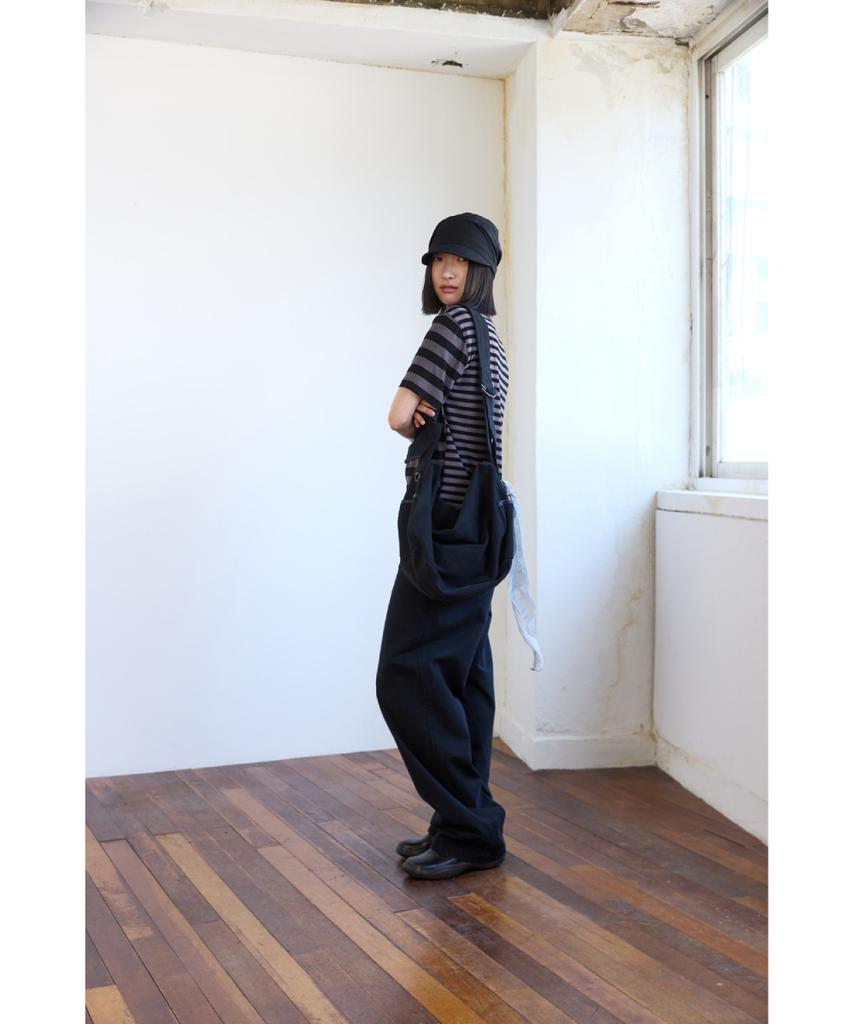Hatchingroom Knots Cross Bag Black