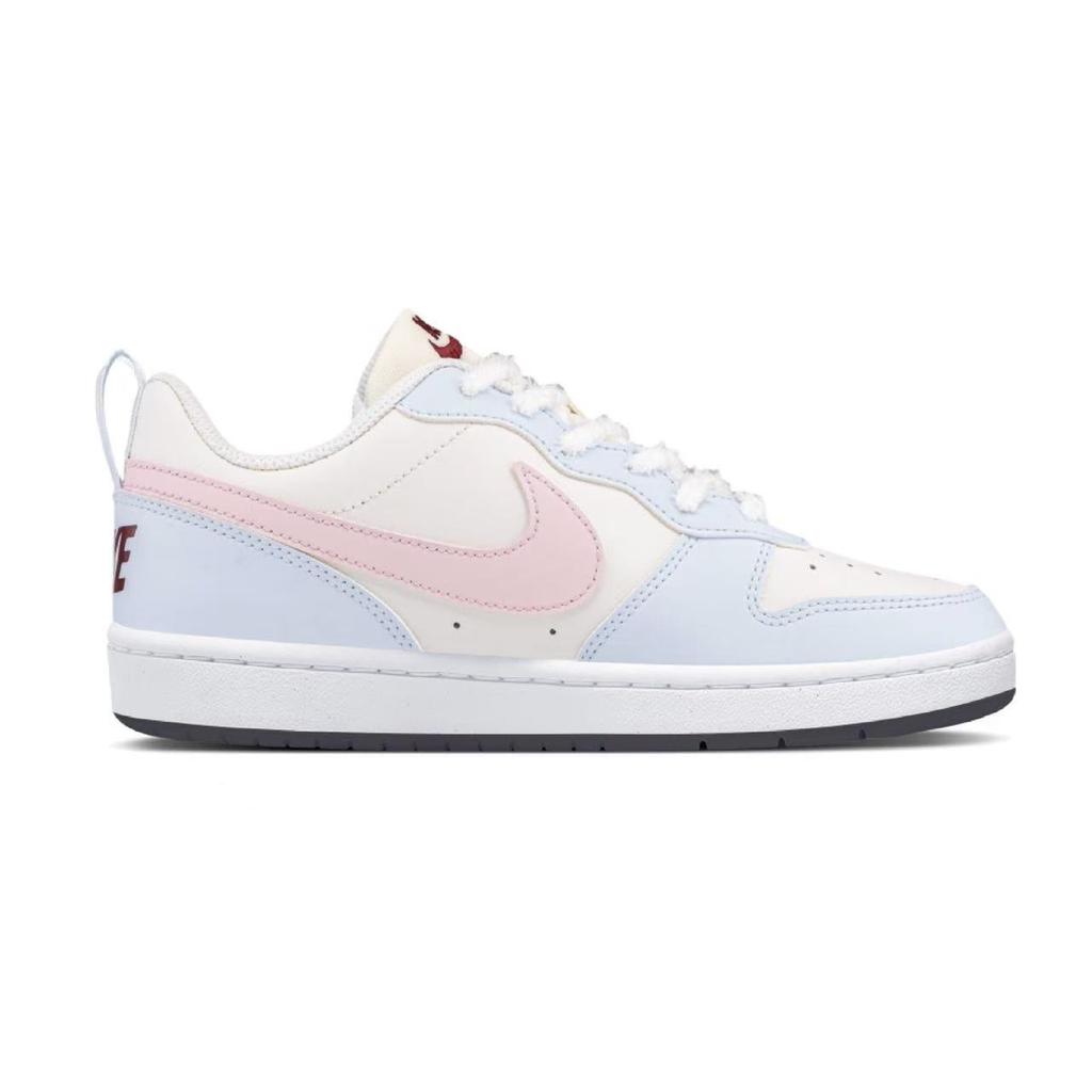 Nike Court Borough Maris Sal Sweetheart Leather Abrasion Resistant Slip Resistant Low top Skateboard Shoes Women's FV8120-141(Team1848--SBOX)