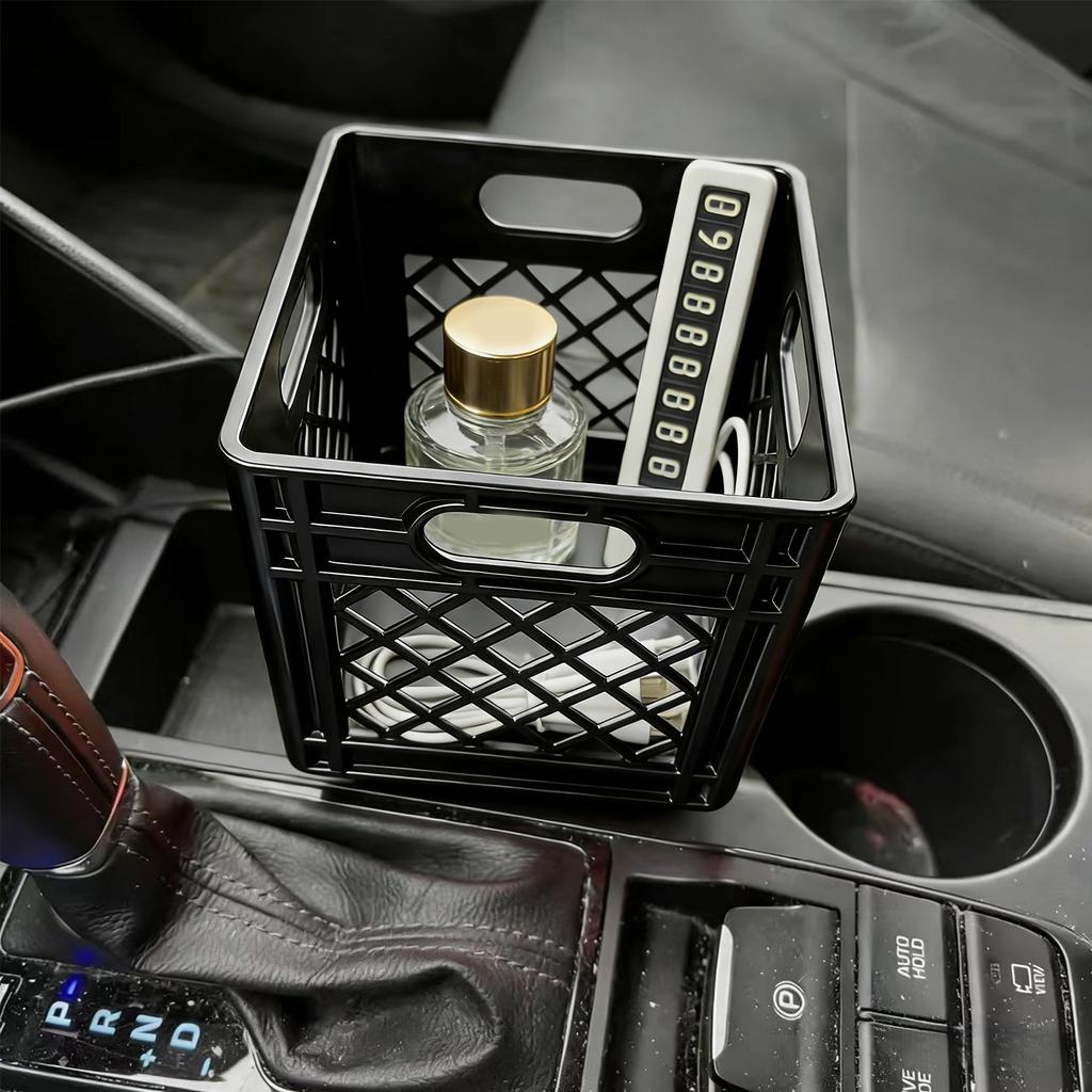 Vehicle Half Gallon Jugs Cup Holder For Center Console Soft Padding Reduces Noise And Vibrations While On The Road
