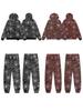 Sp5der American 5555 Spinnenweb Print Hoodie & Joggingbroek Set
