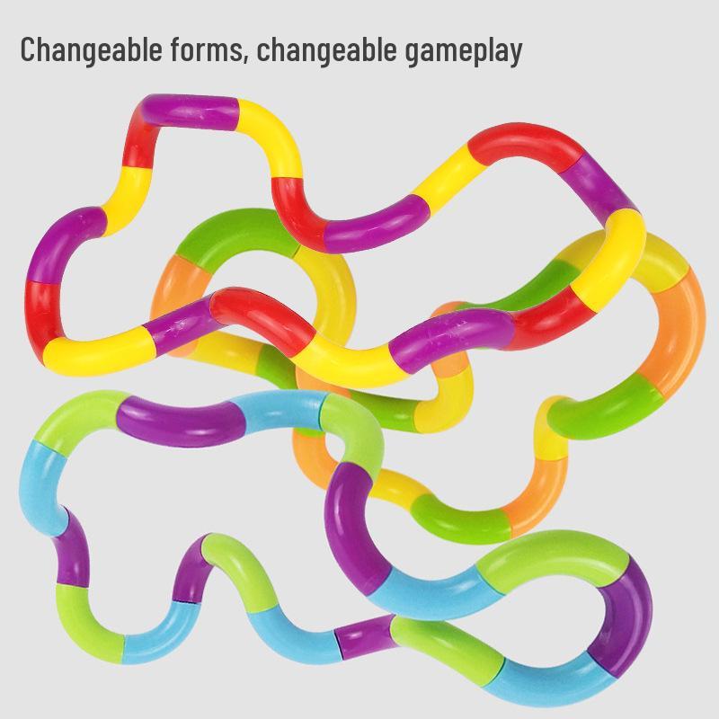Versatile Twist Rope Fun Circle: Adult Decompression and Venting Toy