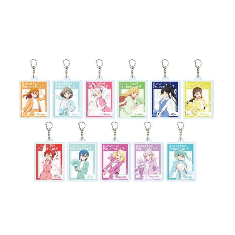 

Любовь 04 Букет из шаров Акриловый брелок Коробка Живи! Супер звезда!! увидеть. [Оригинальная иллюстрация] 11 штук