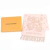 Great LOUIS VUITTON Echarpe Reykjavik Precious Dragon pink cashmere M79543 Used