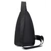 New nylon cloth breast bag women's fashion embroidered thread rhombus shoulder messenger bag large capacity cycling breast bag