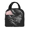 Custom Attack On Titans Portable Lunch Boxes Unisex Leakproof Manga Thermal Cooler Food Insulated Lunch Bag Office Work