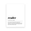 Inspirational 'Just One More Chapter' Book Print,Perfect Gift for Writers and Book Lovers,Reading Quotes Poster,Wall Art Picture