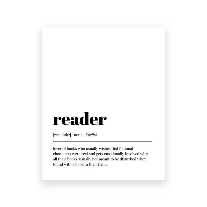 Inspirational 'Just One More Chapter' Book Print,Perfect Gift for Writers and Book Lovers,Reading Quotes Poster,Wall Art Picture