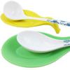 1pc Colorful Silicone Spoon Rest - Heat-Resistant, Durable Kitchen Mat for Spoons & Forks, Easy to Clean, Random Color Selection