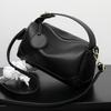 Women's Large Capacity Commuting Light Luxury Soft Leather Bag, Niche Pillow Bag, European Style Hand-held Crossbody Women's Bag
