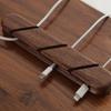 Wood Cable Management Clips Adhesive MultiSlot Organizers for Desk Home Office Auto Slimly Cable Organizers Wire Holders