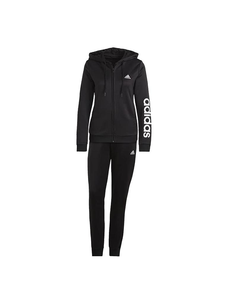 Adidas Essentials Logo French Terry Tracksuit Japanese Size Small Set, Women's, 28860, Black/White (GM5575),