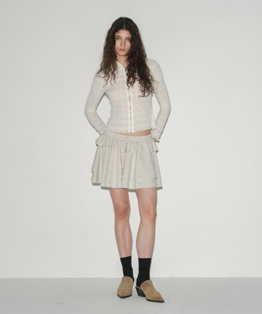 Sio Raw Edge Tutu Skirt