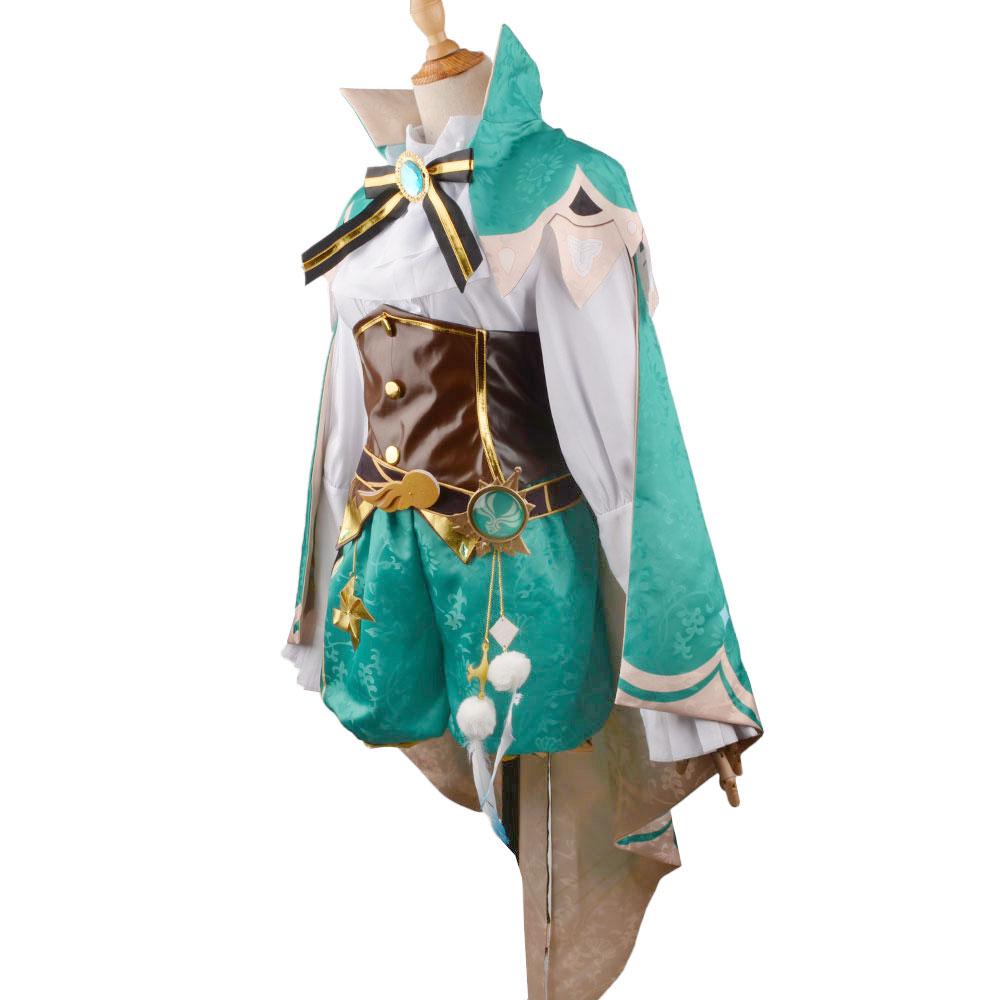 Novo venti cosplay windy wenty conjunto completo jogo terno uniforme menina traje S-XL wendy