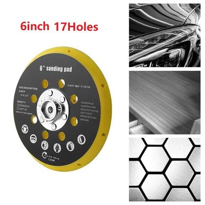 Power Tool-6 Inch 17 Holes Sander Backing Pad Compatible with Festool RO1 For BO6030 BO6040