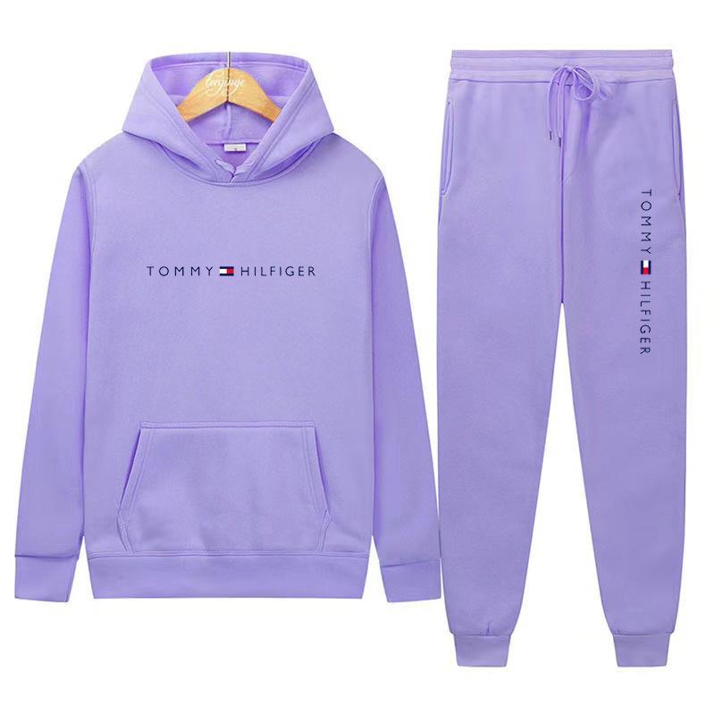 Set Trendy Hanorac cu Glugă Unisex de Primăvară - Croială Largă Casual cu Imprimeu