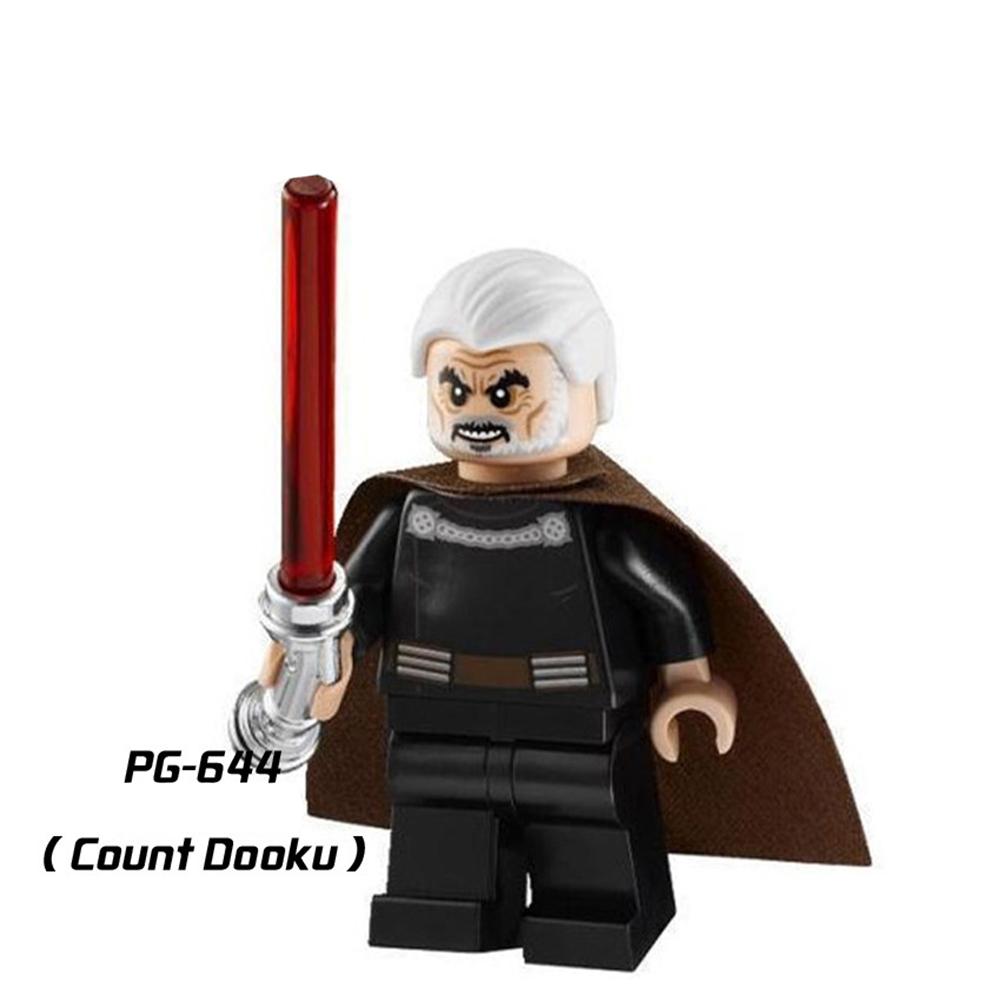 Строительный блок Минифигурки Игрушка Звездные войны Штурмовик Дарт Мол Пластиковый собранный строительный блок Кукла 2358#