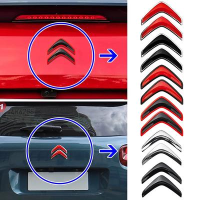 3D ABS Badge Auto Achterklep Logo Stickers Embleem Decoratie Accessoires voor Citroën C5X C6 DS C3-XR C4L C4 C1 C5 C6 VTS C-ELYSEE