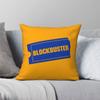 Blockbuster Retro Logo Pillowcase Polyester Linen Velvet Pattern Zip Decor Pillow Case Home Cushion Cover 18