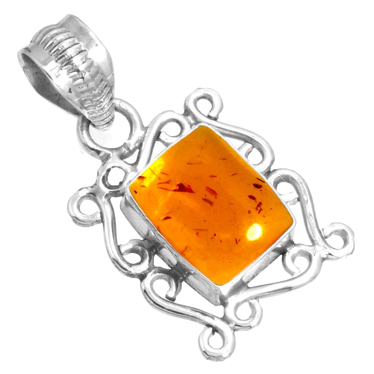 

Подвеска из стерлингового серебра 925 пробы, женская бижутерия с драгоценными камнями, подарок на день рождения, янтарь, аметист, черный оникс, сердолик, гранат, кварц, зеленый оникс, золотой камень янтарь