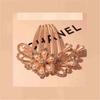 Fashion Flower Design Females Hair Accessories Clip Beautiful Plate Hair Comb Clip Hair Insert