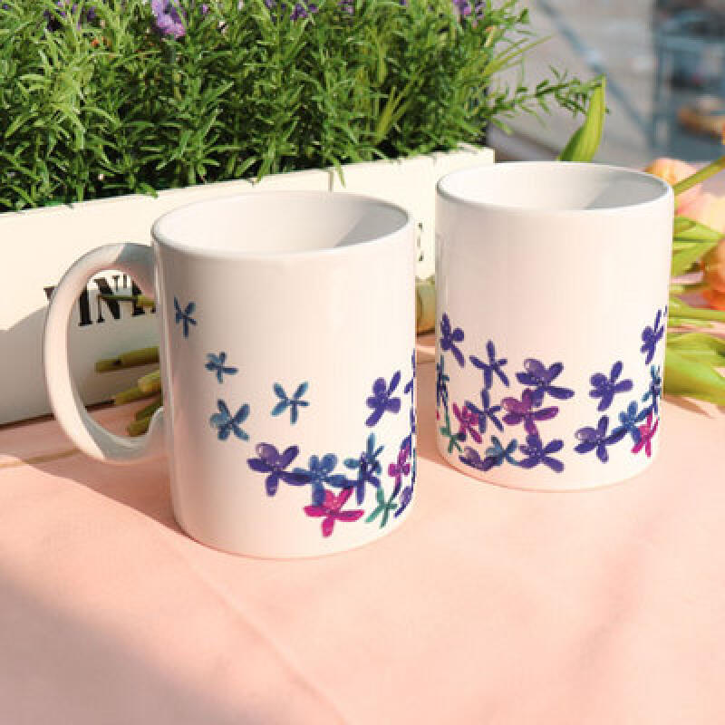 pa387-Design Mug 2p-Feast of Flowers