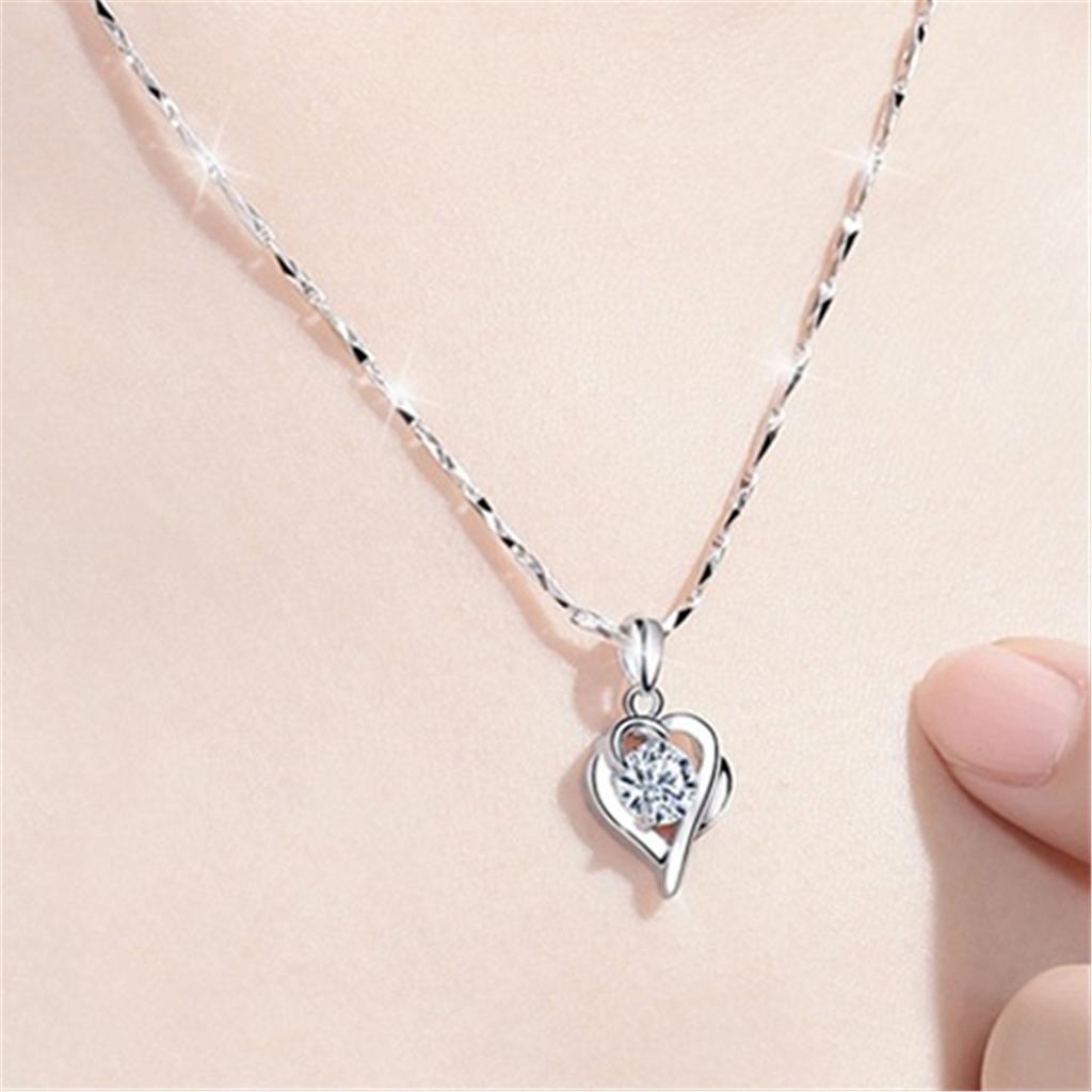 Noi produse student minimalist feminin Mori Loin pandantiv personalitate colier cu diamante feminin