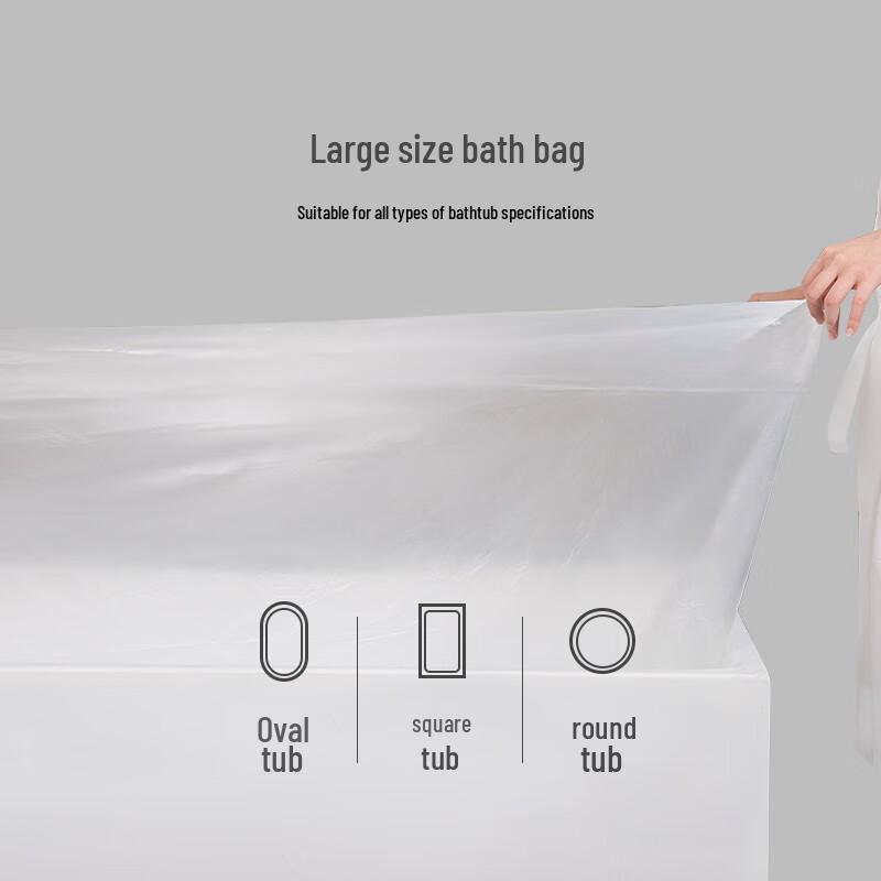 JOYTOUR Disposable Portable Bathtub Liners