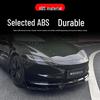 Glossy Black Front Lip for 2024+ Tesla Model 3 Fighter Edition, High Quality.
