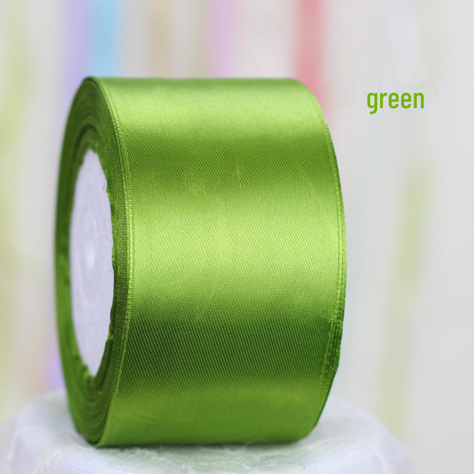 

5 см атласная лента-бантик для тортов и подарочных коробок 5cm 25y/roll