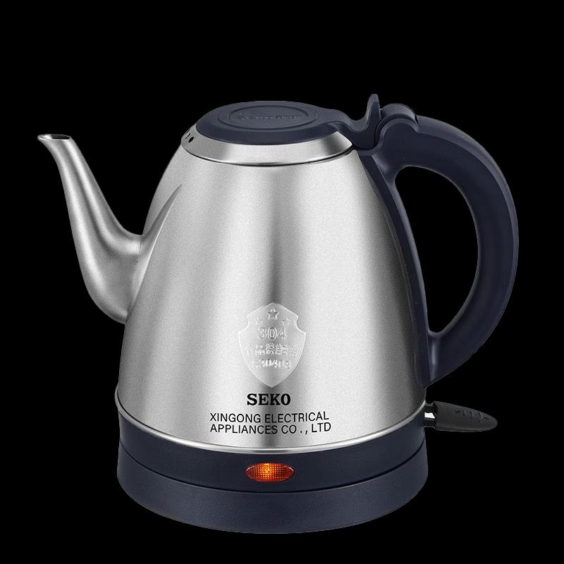 SEKO Fast Boil 304 Stainless Steel Electric Kettle CN plug (adapter included)