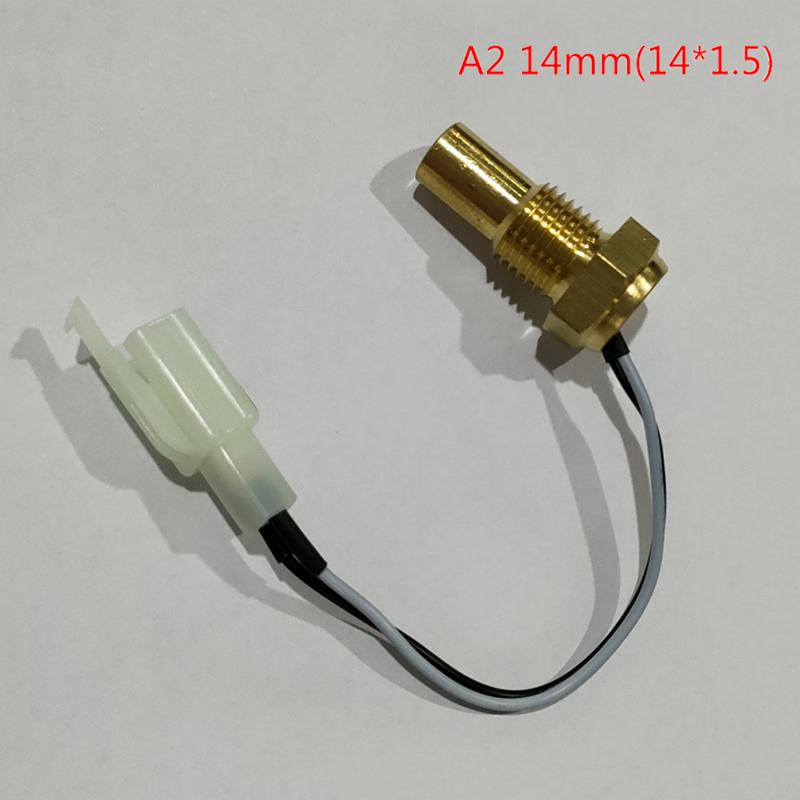 

Цифровой датчик температуры воды для автомобилей, грузовиков, 12 В/24 В, штекер головки 50 К, 10/14/16/21 мм as the picture