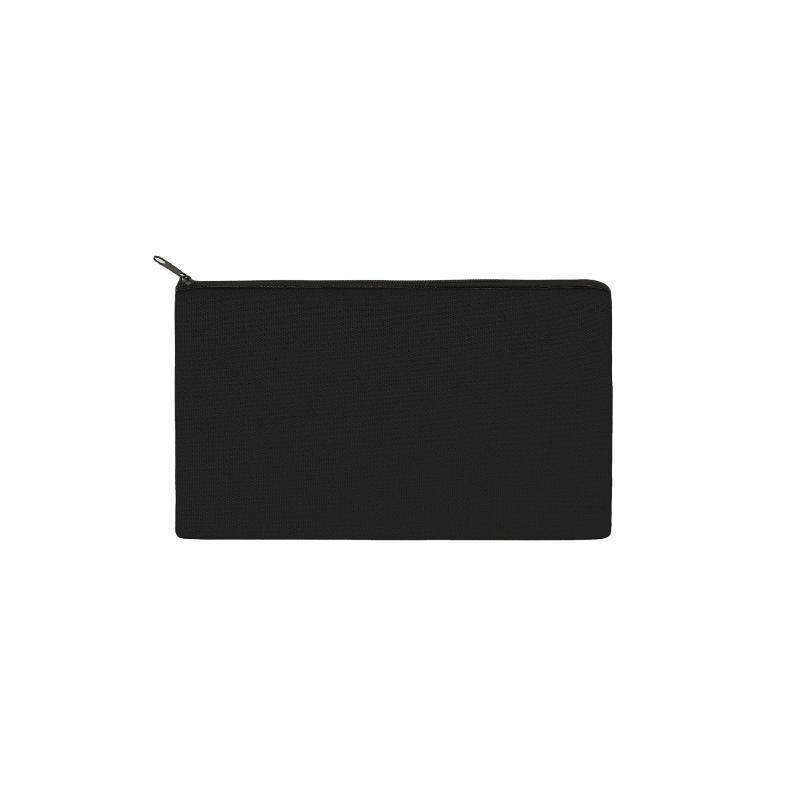 5Pcs Blank Canvas Zipper Pouch Bulk Makeup Bag Pencil Case For Cosmetic Diy Crafts Independence Day