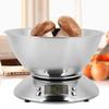 Digital Kitchen Scale Electronic Food Scale 5000g   Weighing Scale with Stainless Steel Bowl for Cooking Baking Msuring