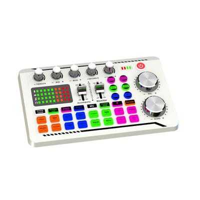 Live Sound Card Audio Recording Desktop Singing BT Wireless Accompaniment Plug and Play Voice