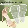 GEL-Halbsohle mit Fußgewölbestütze für Damen, High Heels, weiche Polsterung, Plattfüße, hohe Fußgewölbeentlastung, Komfort