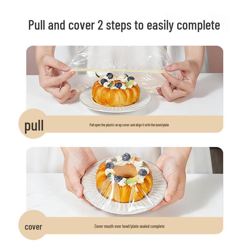 KUMBAZZ Antibacterial Disposable Food Covers Set